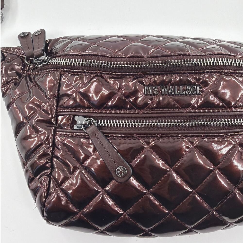 MZ Wallace Bordeaux Crosby Small Crossbody Sling Bag - Picture 4 of 10